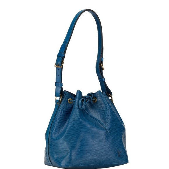 Louis Vuitton Toledo Bag Noe Petit Blue Shoulder Epi - Picture 1 of 13